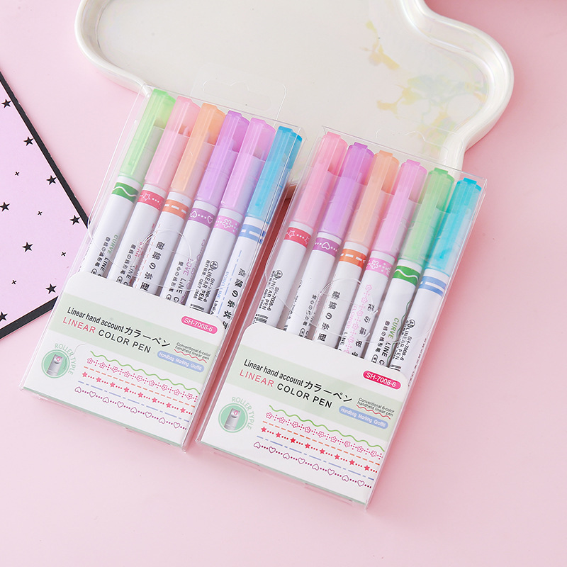 DIY Contour Curve Pen For Students To Mark And Highlight