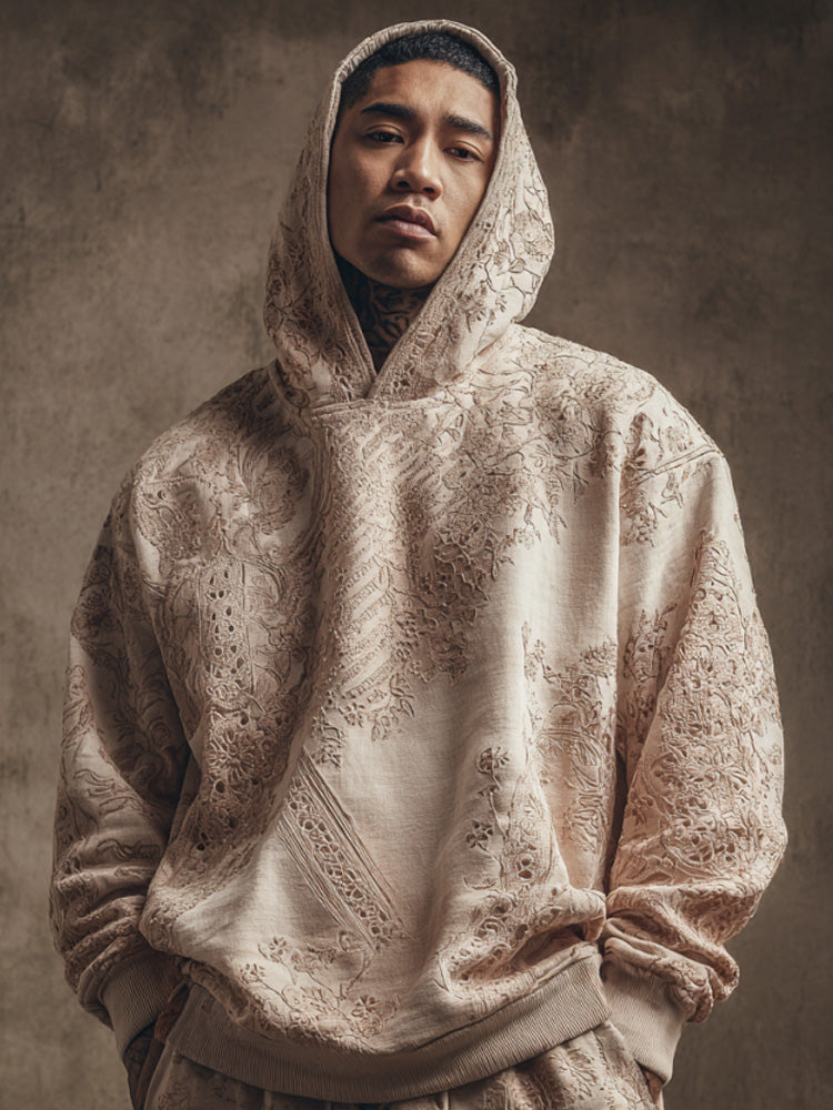 Printed Loose-fitting Sweatshirt