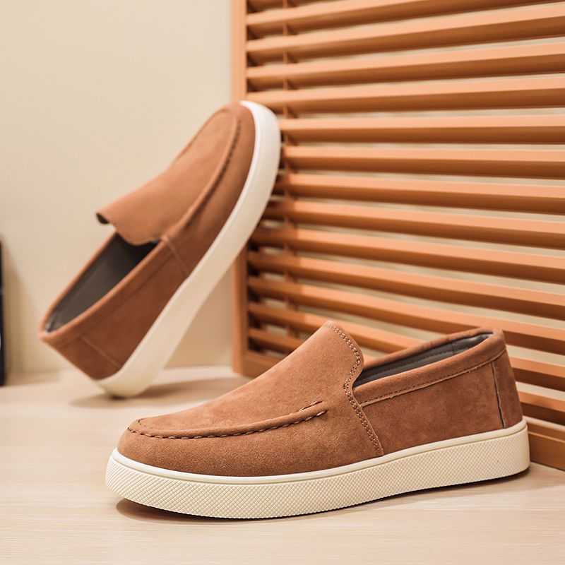 Mens Casual Single-strap Canvas Shoes