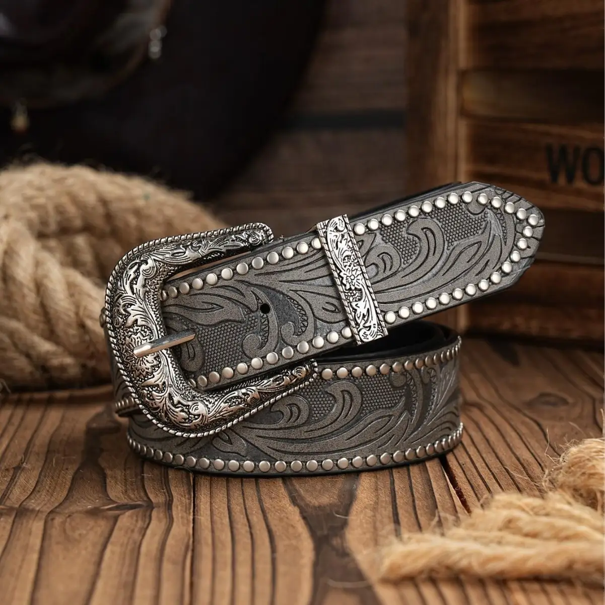 Retro Western Cowboy Belt For Women