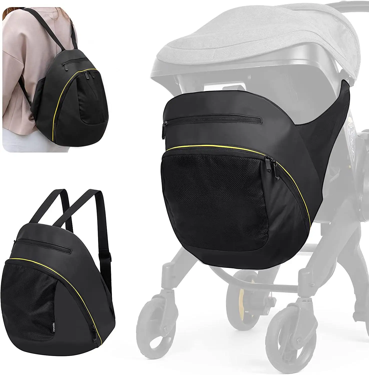 Safety Seat Four-in-one Baby Stroller Dedicated Storage