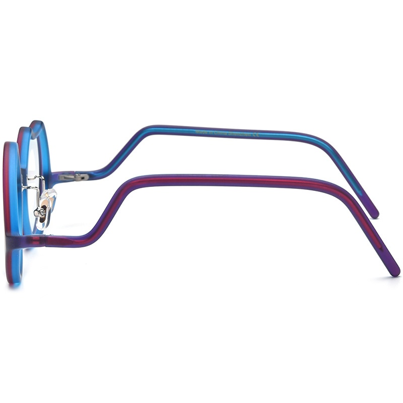 Frosted Plate Glasses Frame Personality - Image 8