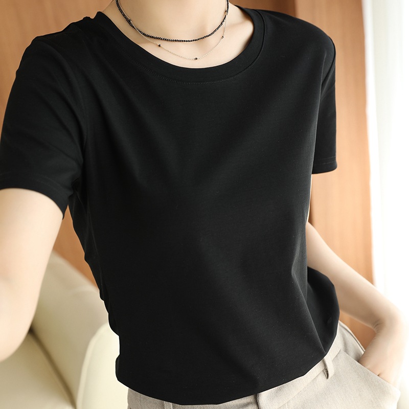 Black Round Neck