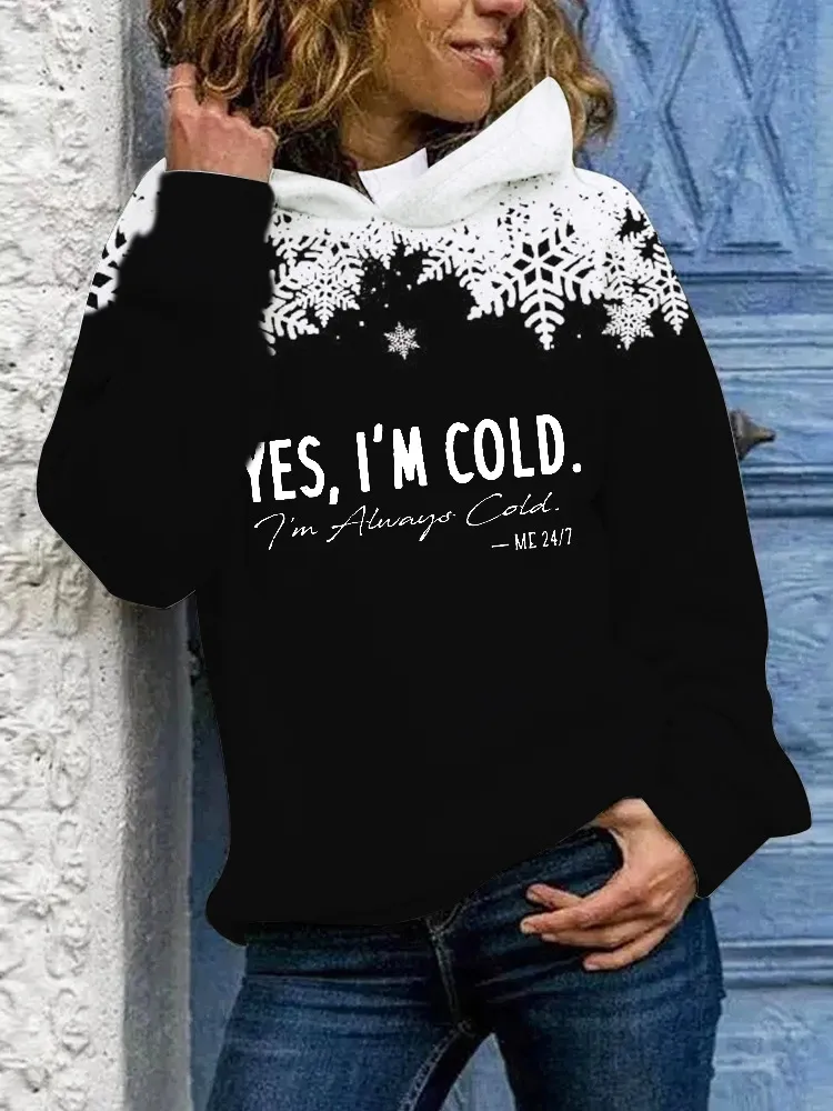 New Animal Print Hooded Women's Sweater - Shk9N221311A-Xl