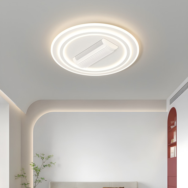 Leafless Fan Light With App-controlled Remote And Stepless Dimming