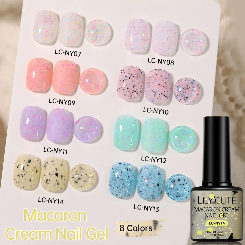 Creamy Eggshell Gel Nail Polish