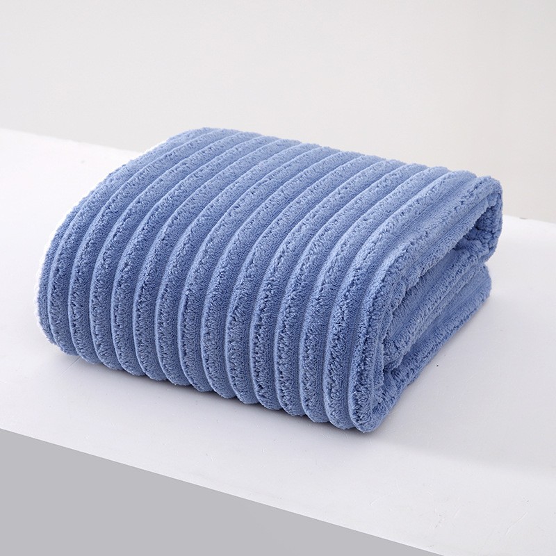 Blue Candy Strip Towel