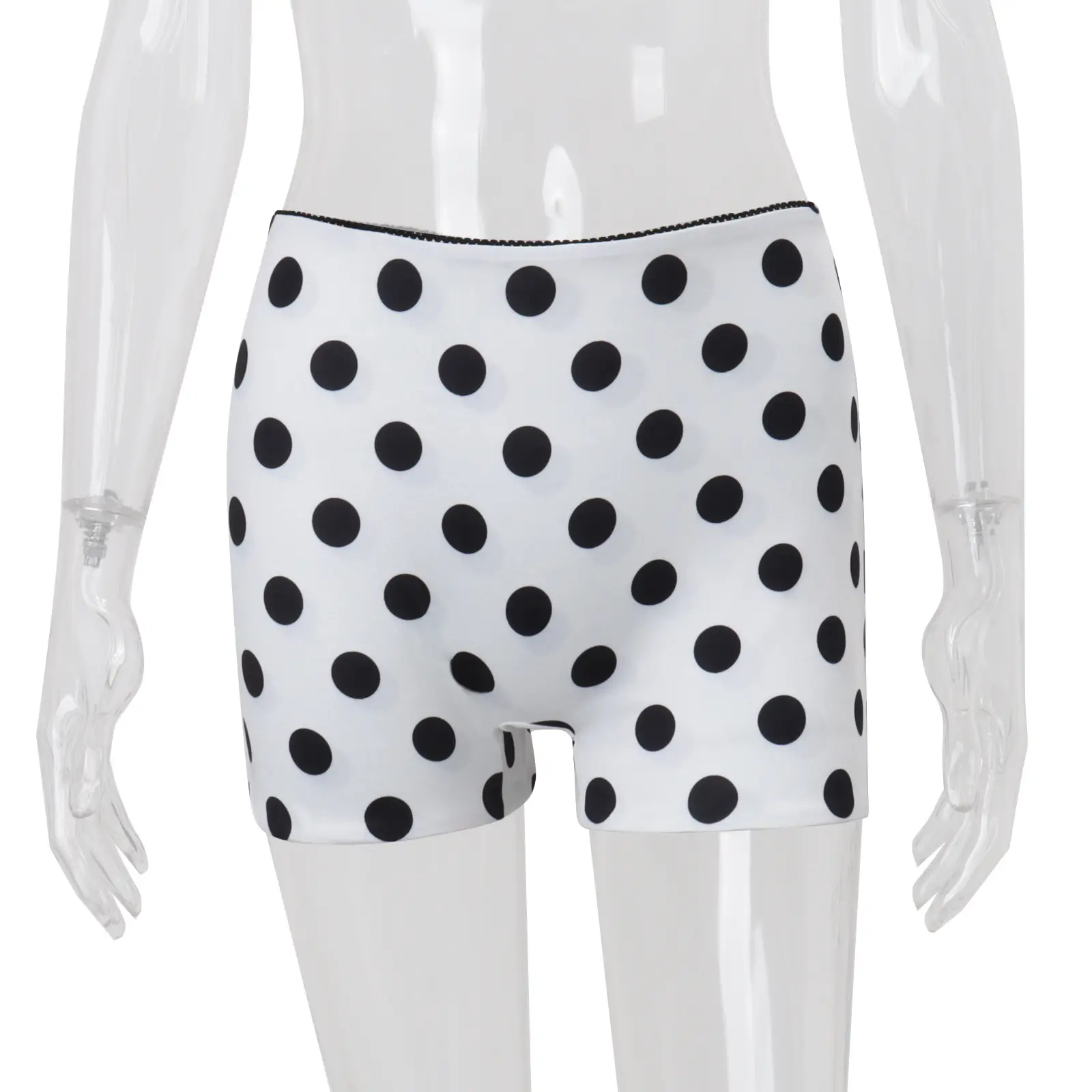 Fashionable Casual Polka-Dot Low-Waist Shorts For Women