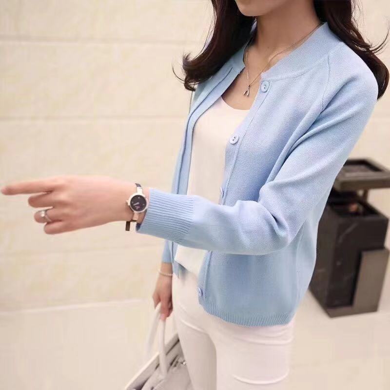 Women's Cardigan Sweater Early Autumn Women's New Clothing Small Knitted Coat Women's Shawl