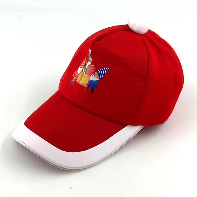 Sources LED Optical Fiber Luminous Peaked Cap Luminous Flashing Hat Outdoor Sunshade Fashion Baseball Cap Grandpa Christmas Gift - Shop at LoveMi