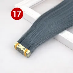 Seamless Hair Extension Highlight Colour Hair Extension - 17 Colours 1 Piece - View 1
