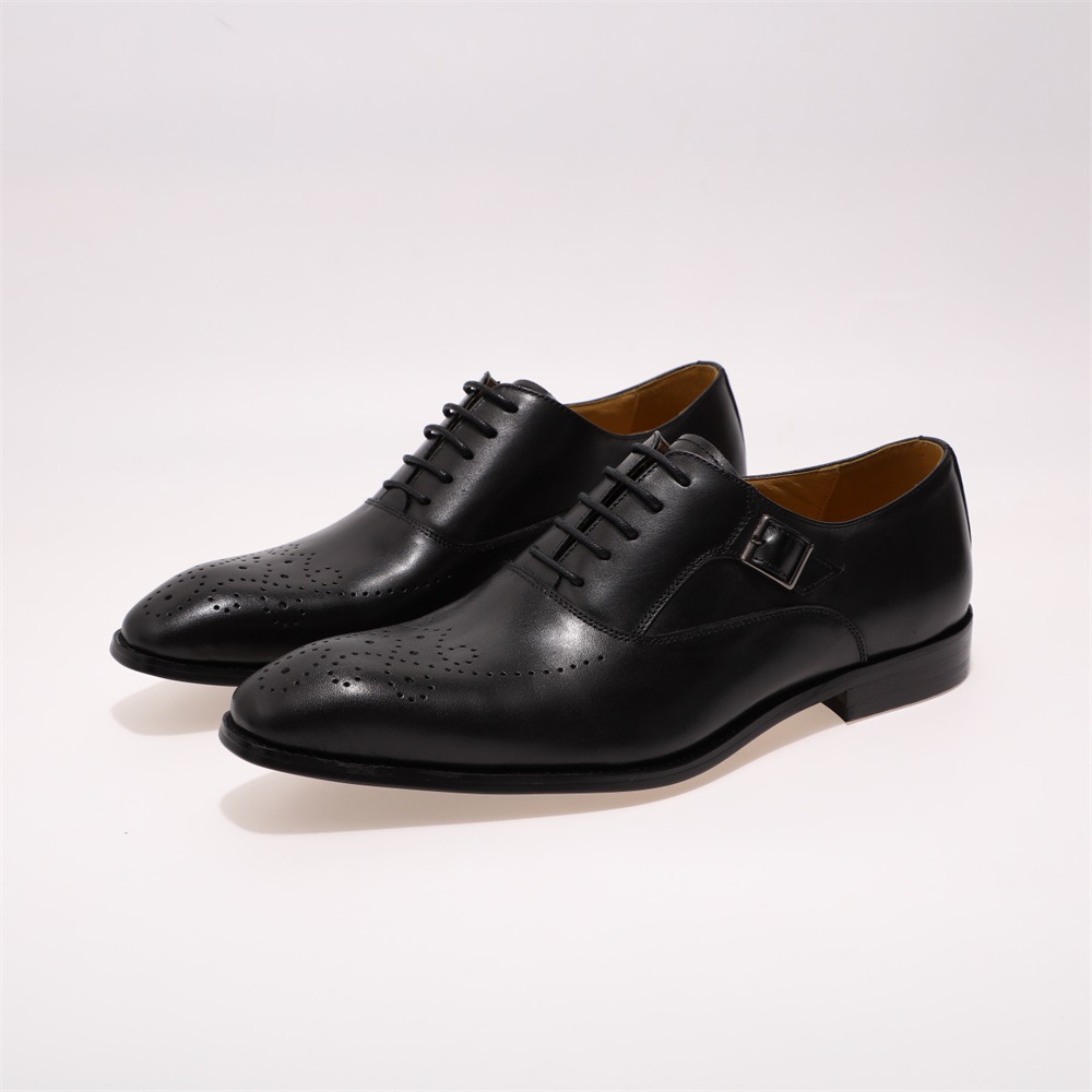 Title 14, Mens Business Oxford Leather Shoes Classic sty...