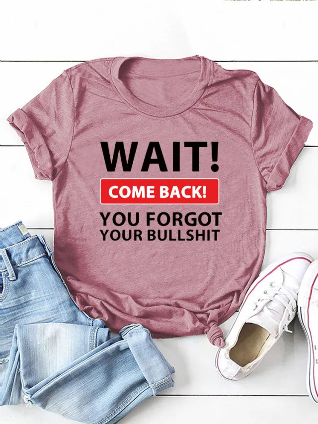 Women's Fashion Casual Short Sleeve Rosered - Shop at LoveMi
