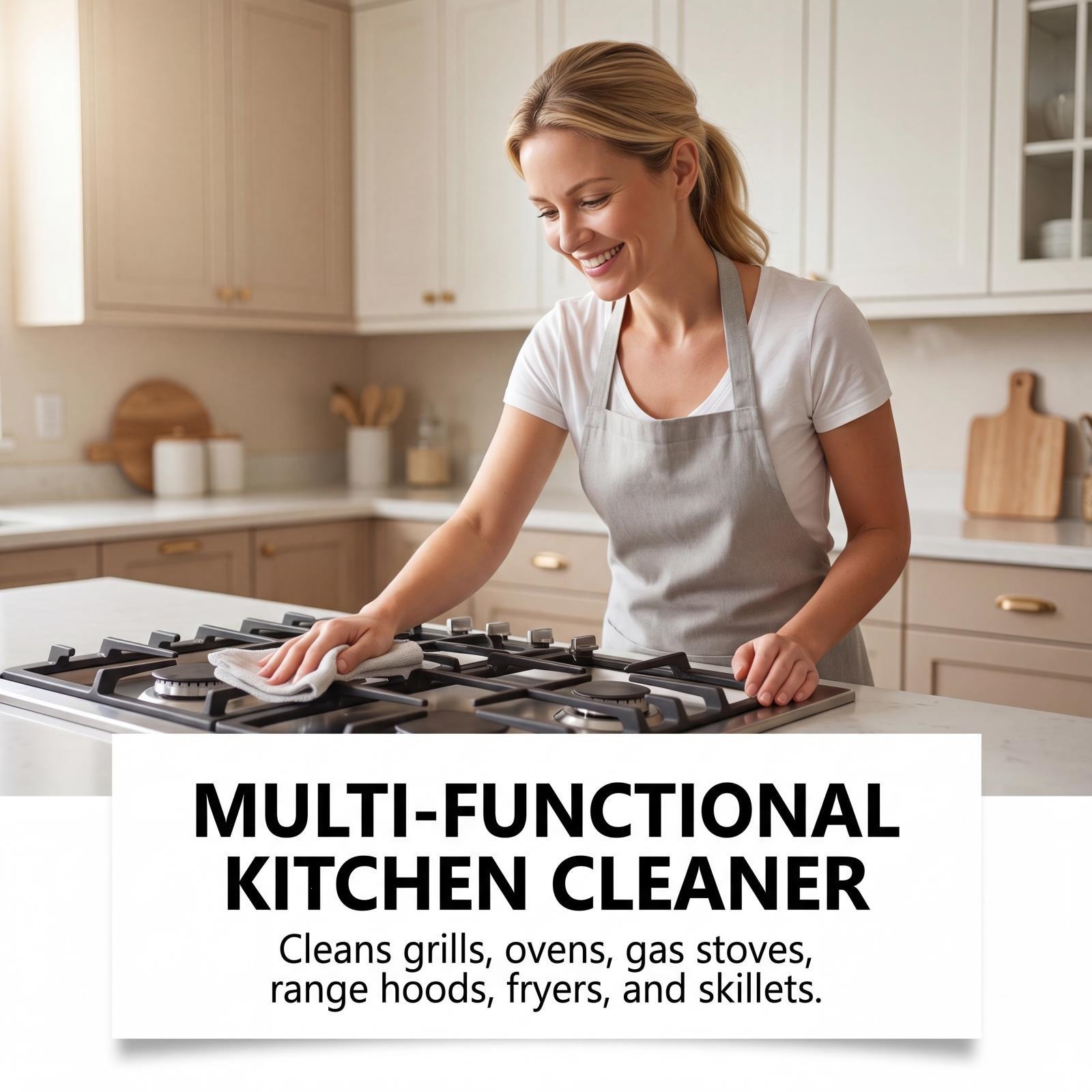 Kitchen Grease-removing Foam Cleaner image 2