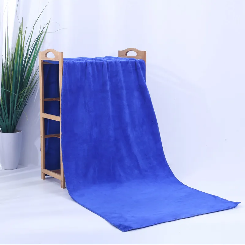 Microfiber Thickened Car Wash Cleaning Towel Beauty Salon Bath Towels – image 3
