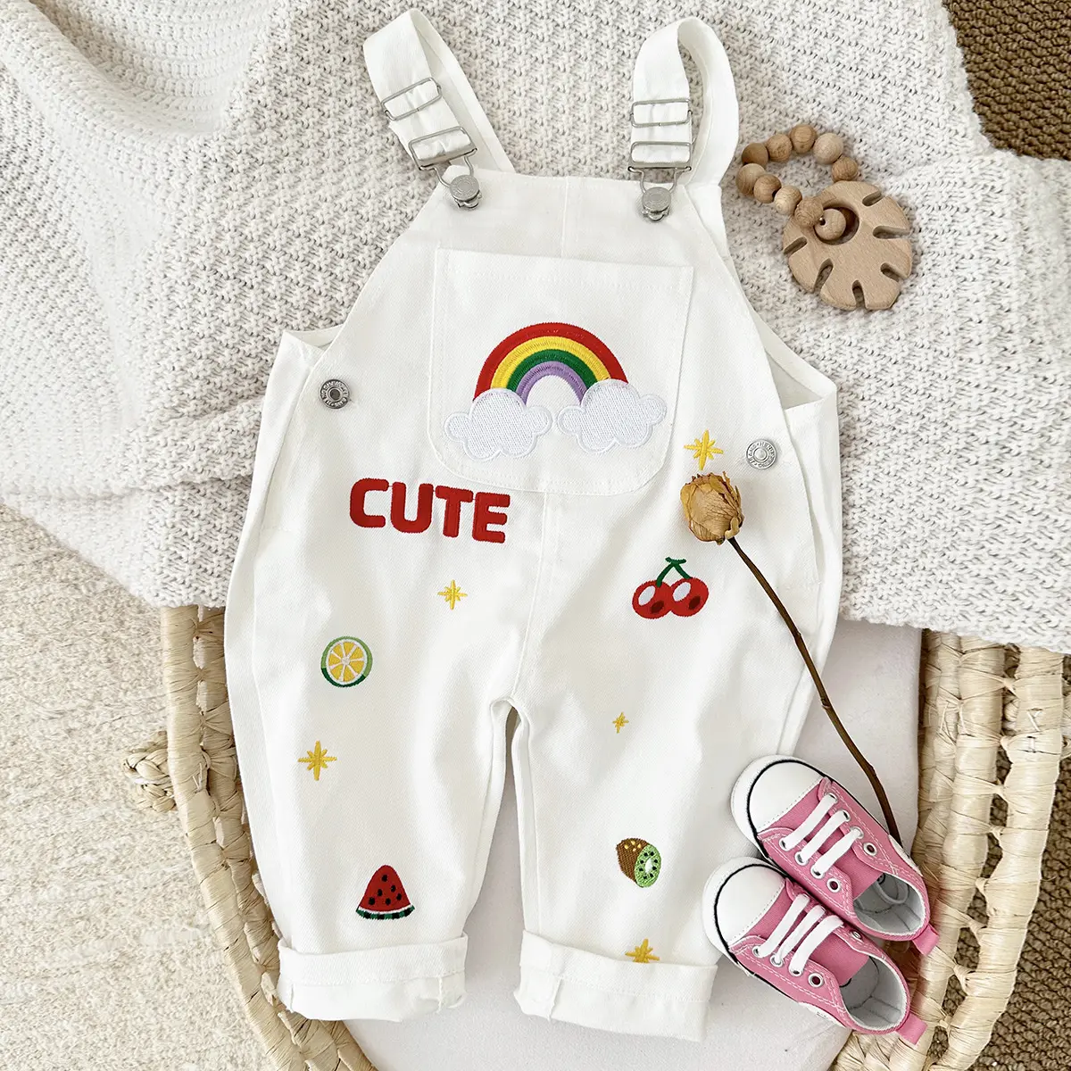 Baby Spring And Autumn Overalls