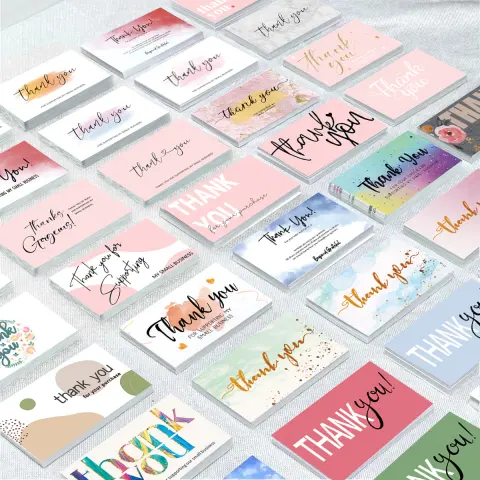 Thank-you Card Gift Present Holiday Greeting Wedding Business Party