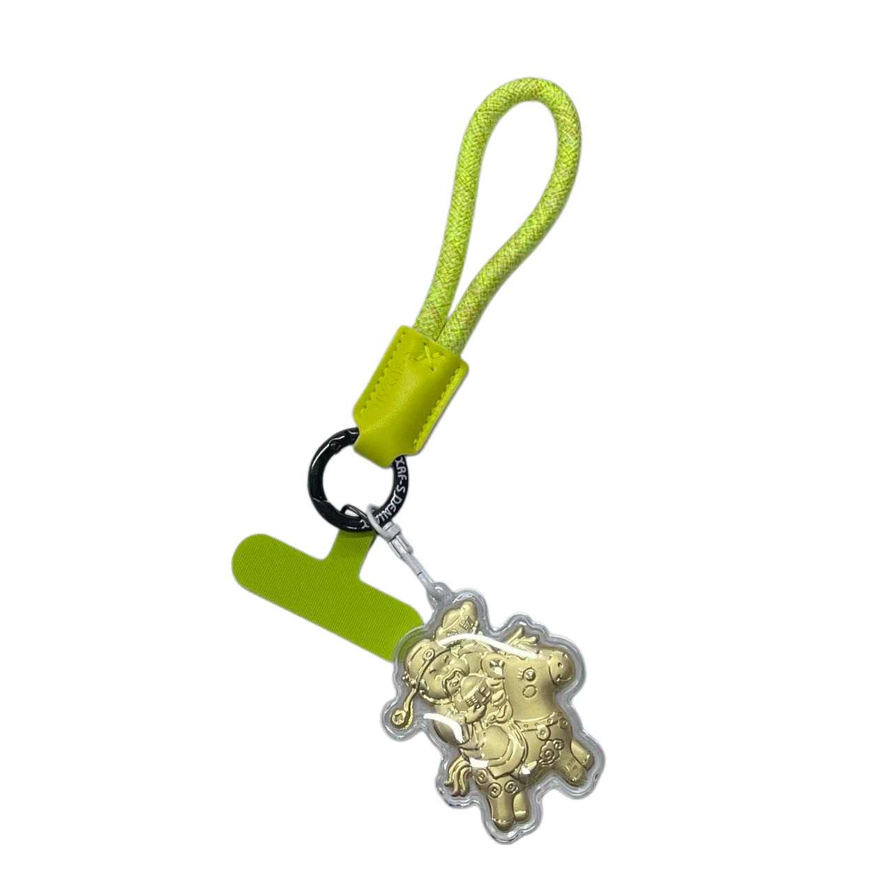 Horse Year Minimalist Bag Charm Keychain Phone Lanyard