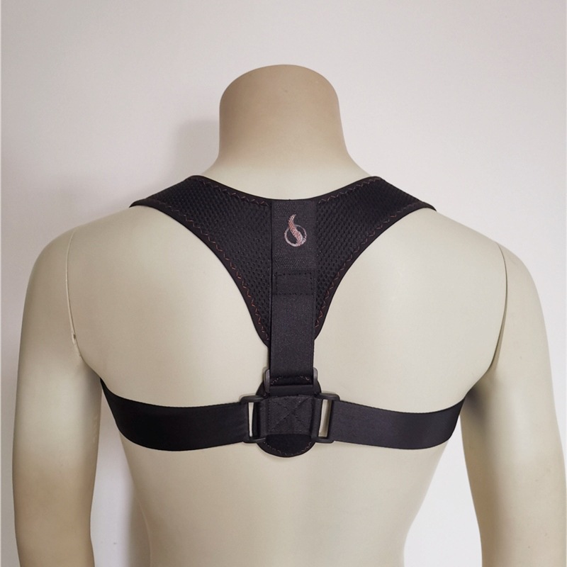 Clavicular Belt Back Posture Orthotics Band Anti-Humpback Sitting Posture Bunion Corrector Shoulder Adjustable Posture - Image 2