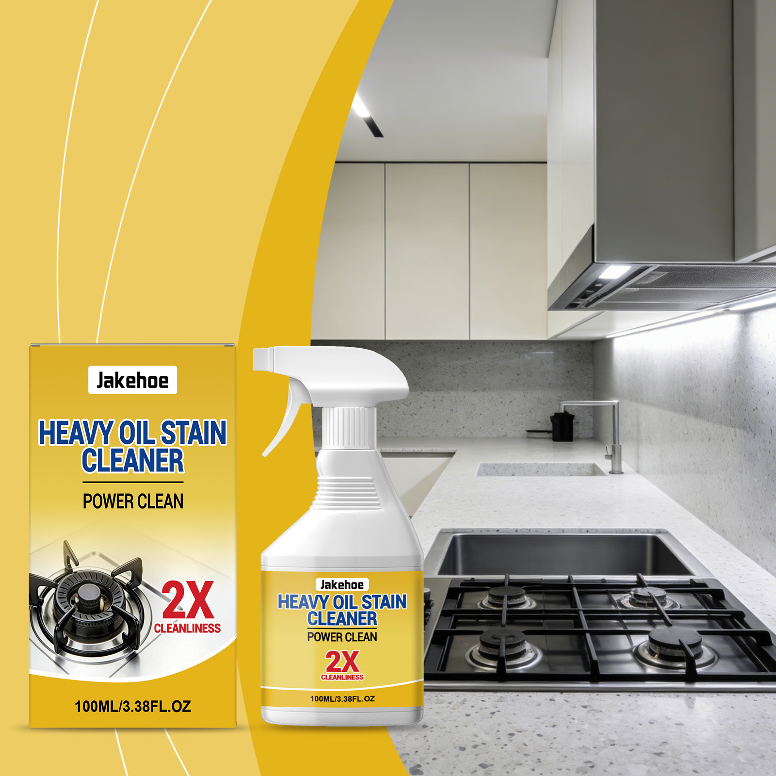 Kitchen Heavy-Grease Cleaning Spray