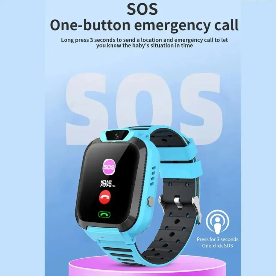 SOS Call LBS Tracker 2G Card-inserting Camera