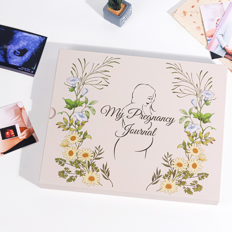 Pregnancy Prenatal Checkup Record Coil Photo Album Schedule Book Maternal Pregnancy File A4 Notebook 3