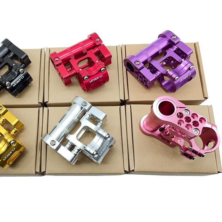 Adjustable Dual-handle Stem Multi-hole Design 318mm Diameter Aluminum Alloy Dual-handle Stem