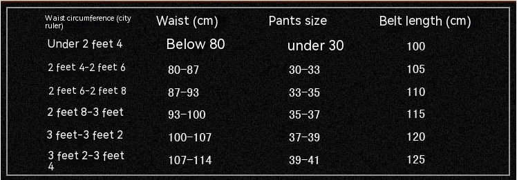 Belt Casual Waist Chain For Women