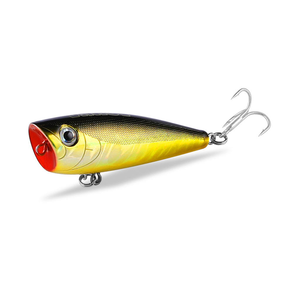 Lure Pineapple 6cm7g Micro Floating Water Tossing Wave Lying Topmouth Culter Black Weever