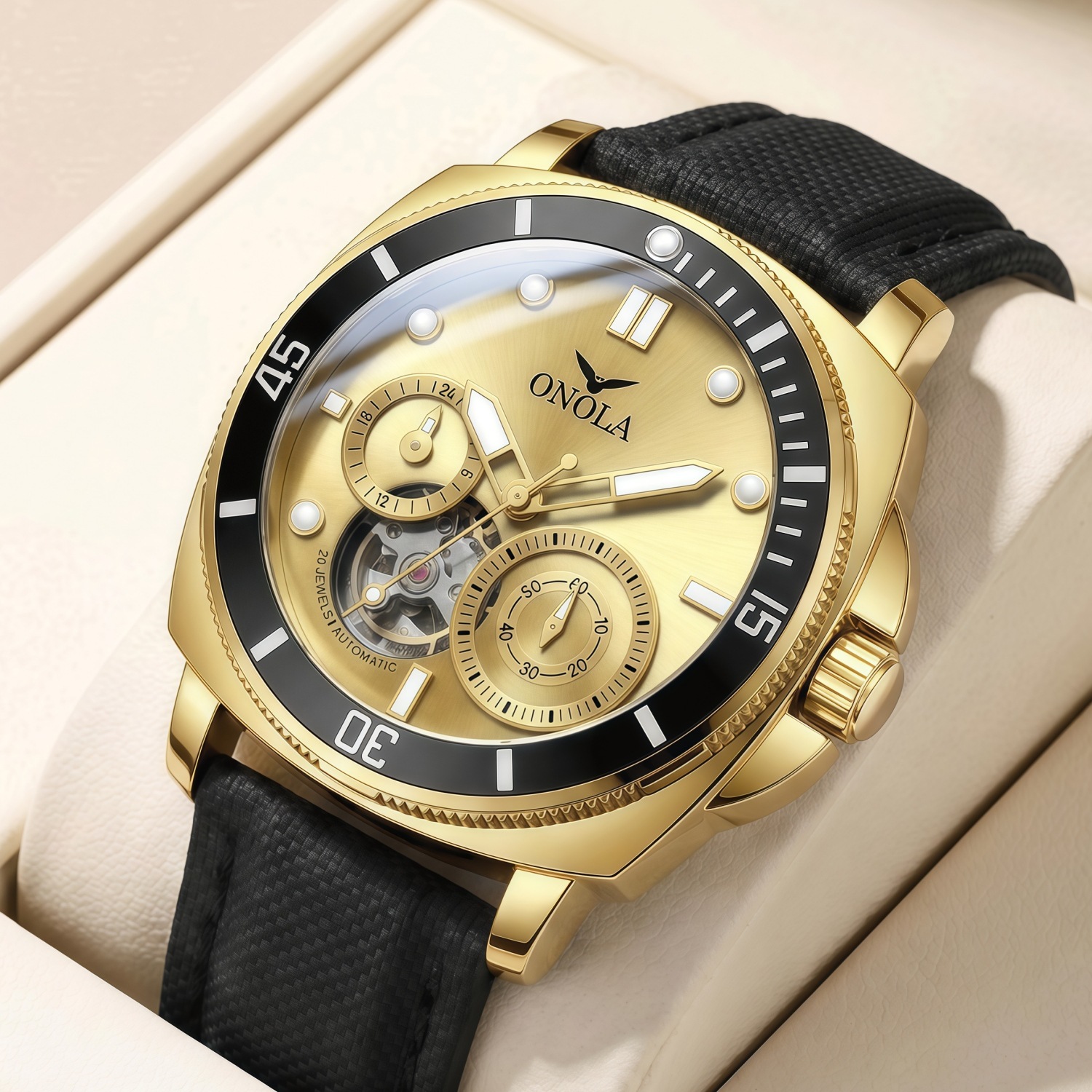 Fully Automatic Multi-function Mechanical Mens Watch — 1