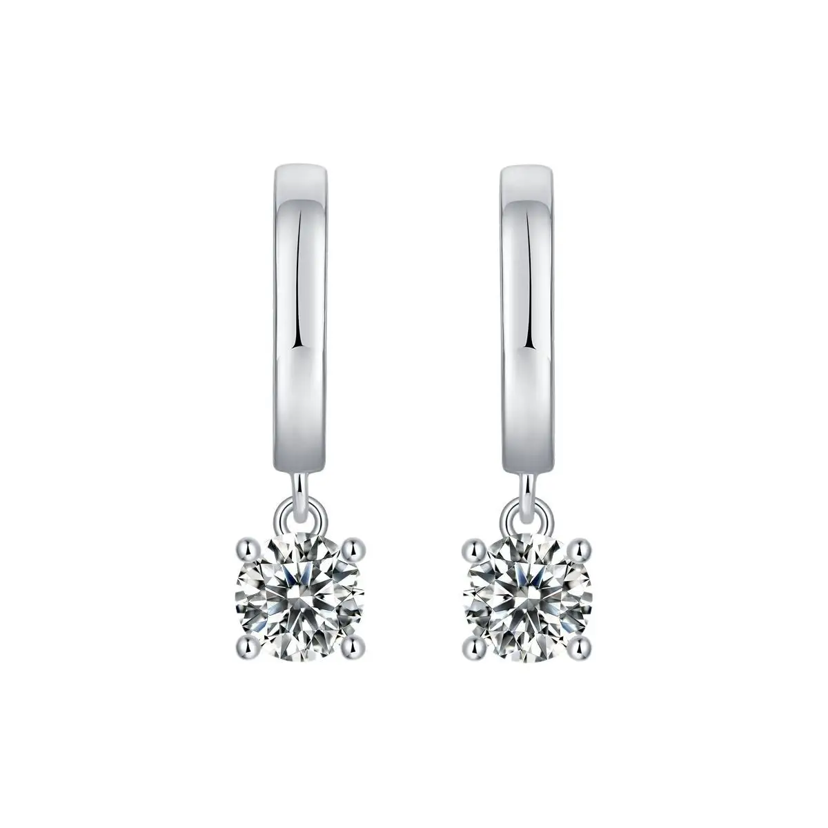 Moissanite Ear Ring Female Temperament Wedding Affordable Luxury Fashion