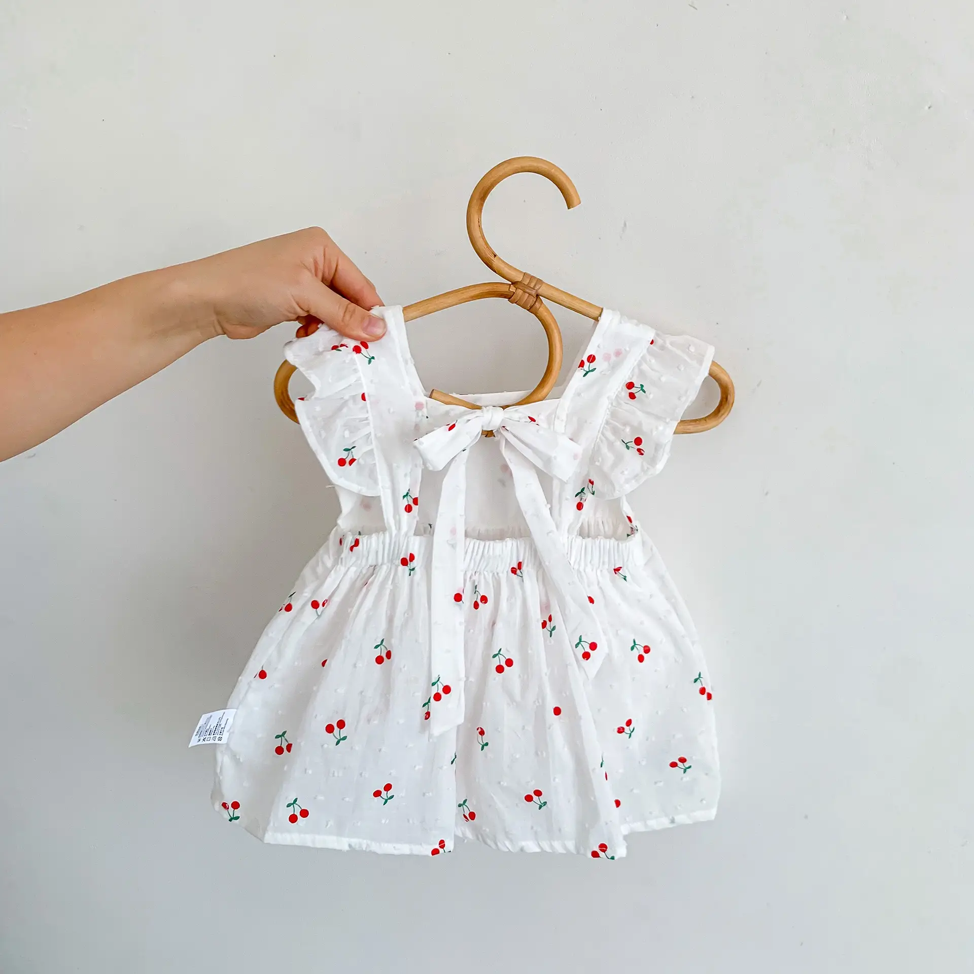 Summer Onesie Romper Princess Rompers Cherry Dress