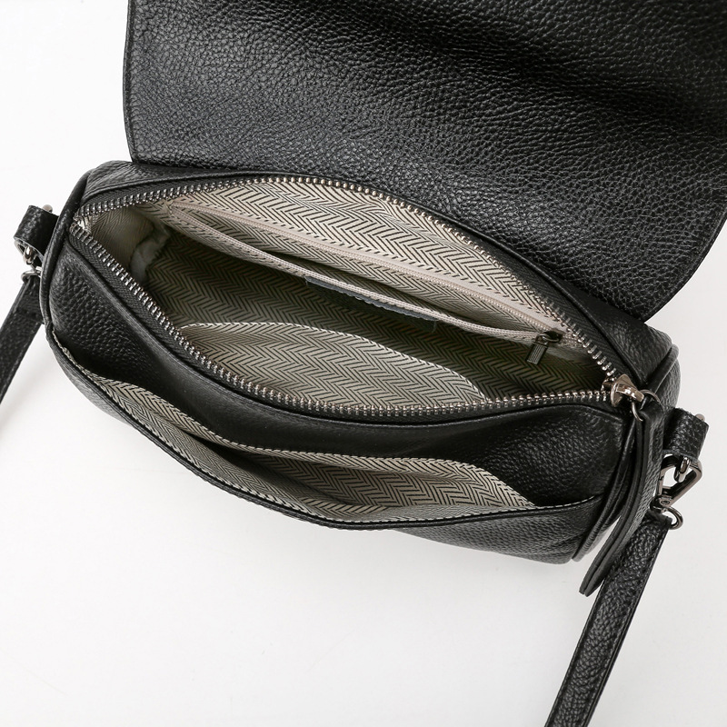 Full-Grain Leather Crossbody Bag, picture 4 of 6