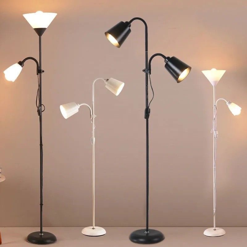 Nordic Modern Minimalist Floor Lamp - Creative Eye-Care Reading Light Student Dorm Study