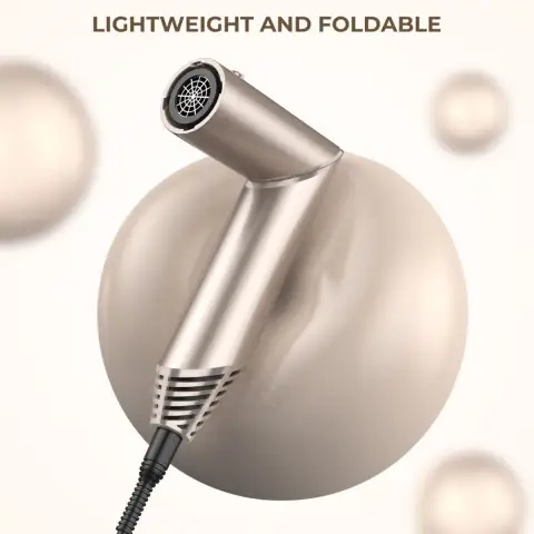 Automatic Hair Suction Six-in-one Folding Multifunctional Converter Dryer