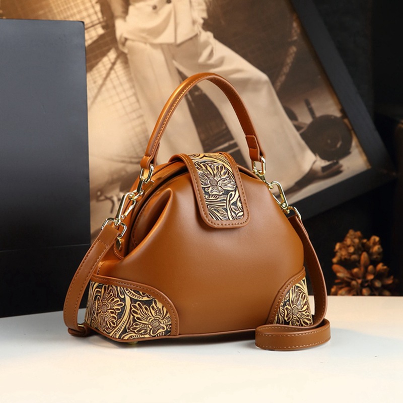 Faux Leather Shoulder Bag, picture 4 of 5
