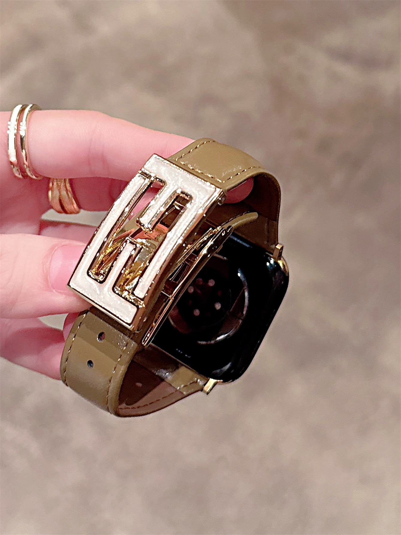 New Double-F Magnetic Clasp For Watch Straps