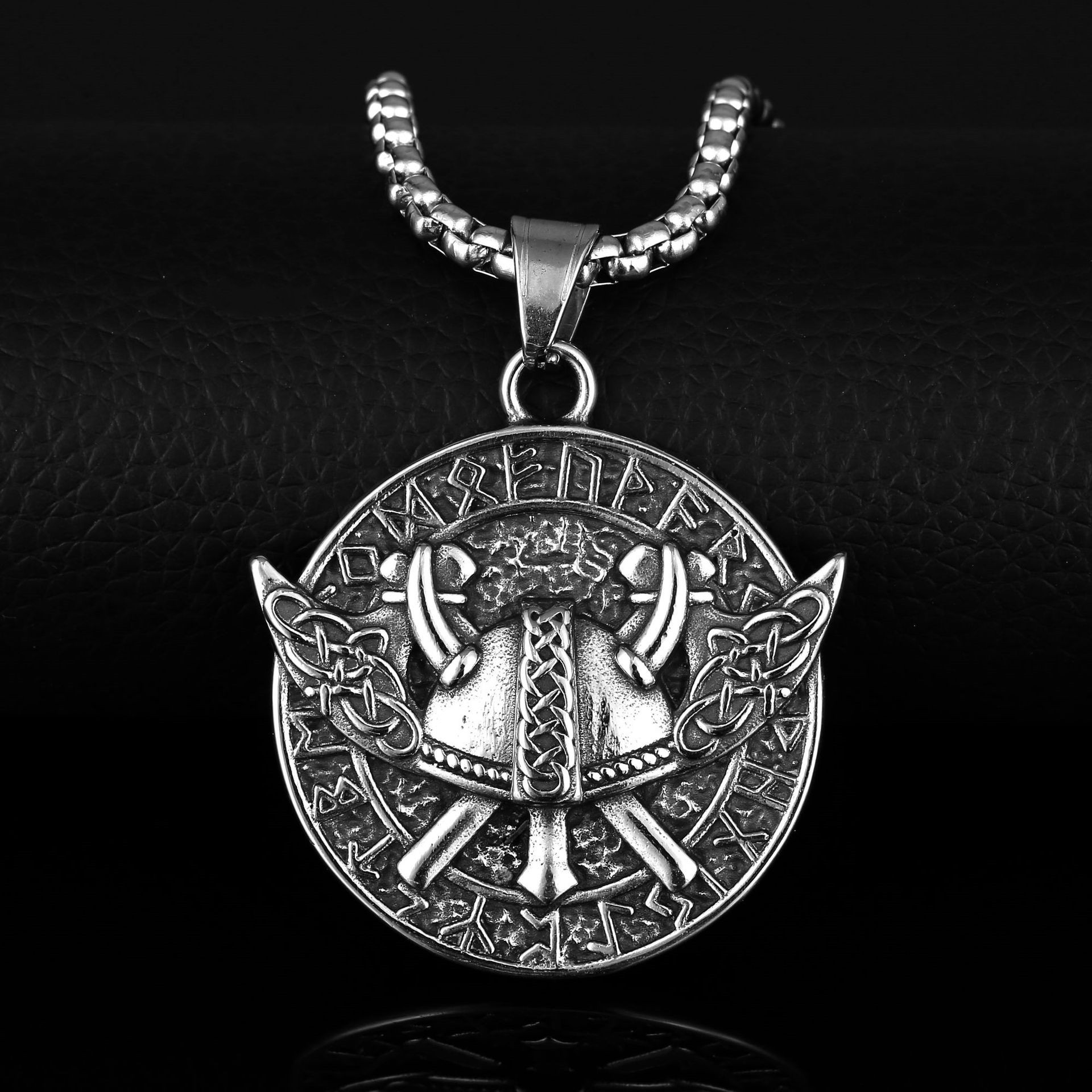 Fashion Hip Hop Men's Titanium Steel Necklace