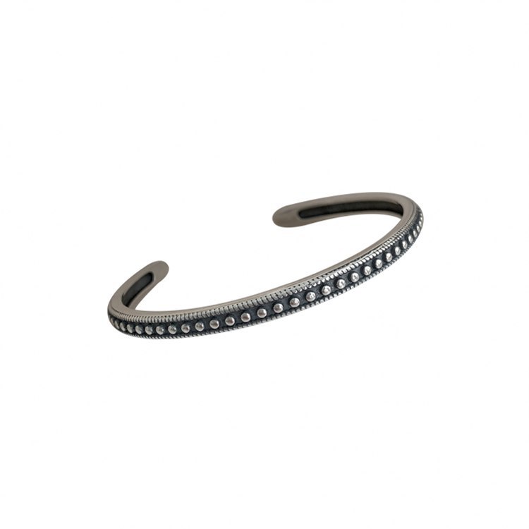 Sterling Silver Geometric Bracelet