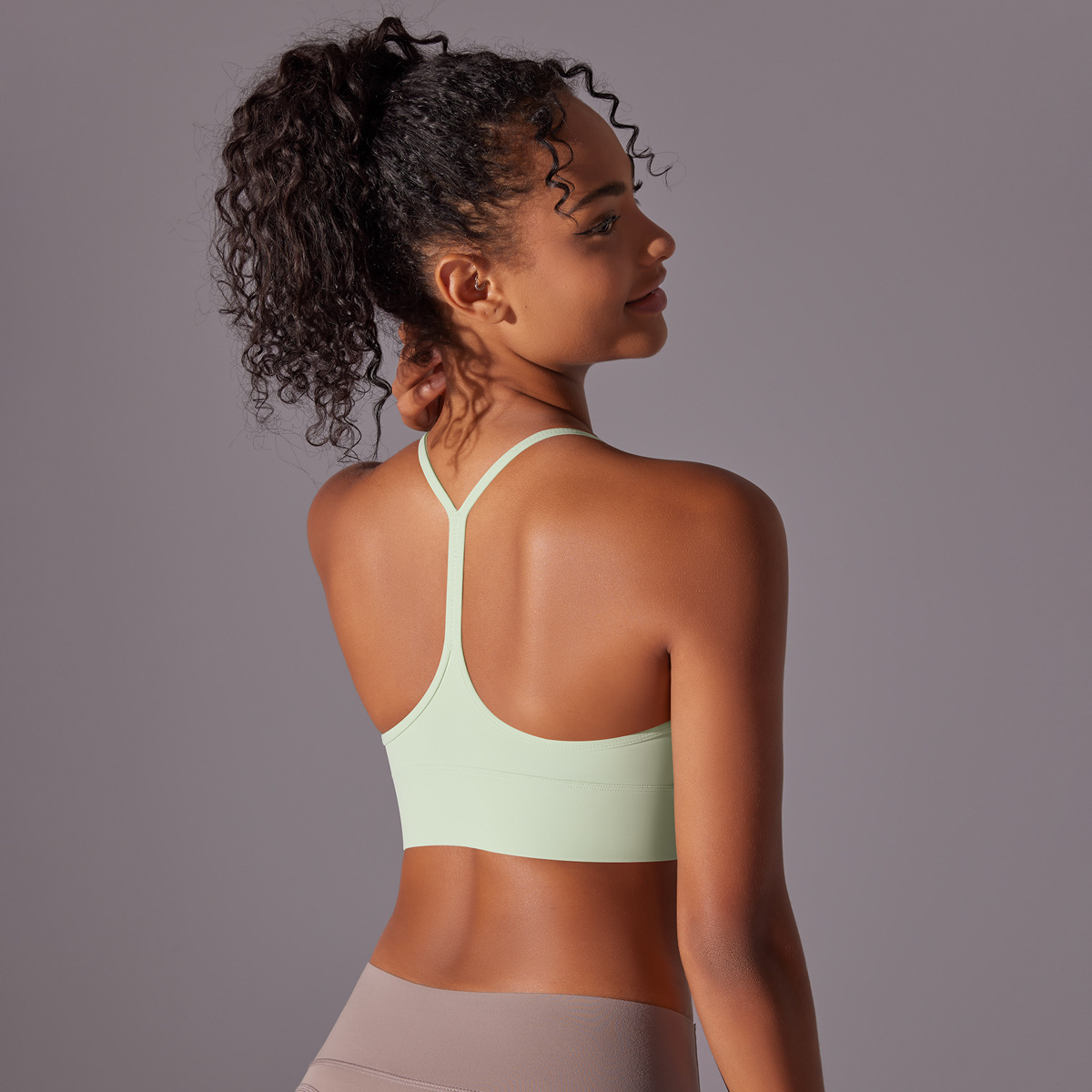 Double-sided Sanding Skin I-shaped Beauty Back Yoga Vest