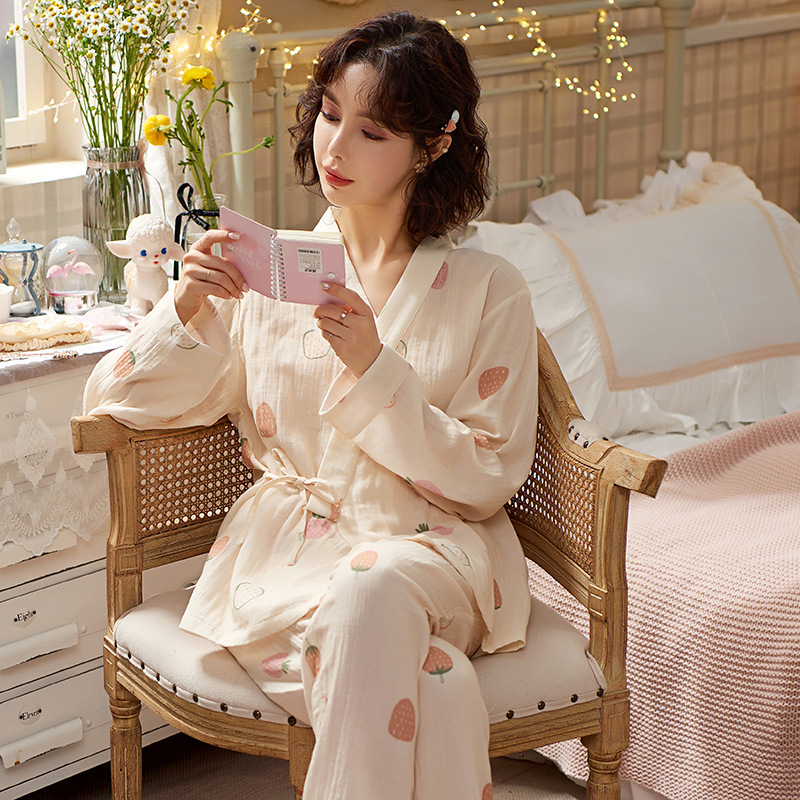 Women's Fashion Casual Cotton Home Wear Suit