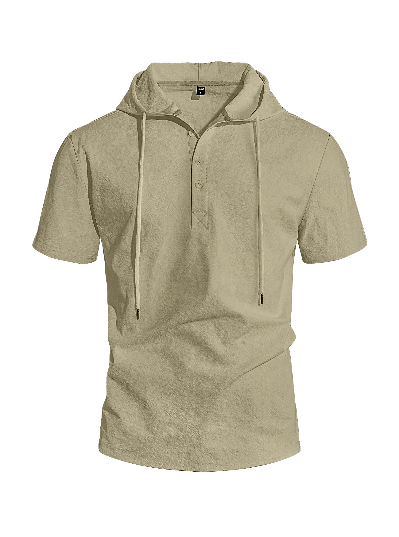 Mens Linen Short-sleeve Shirt