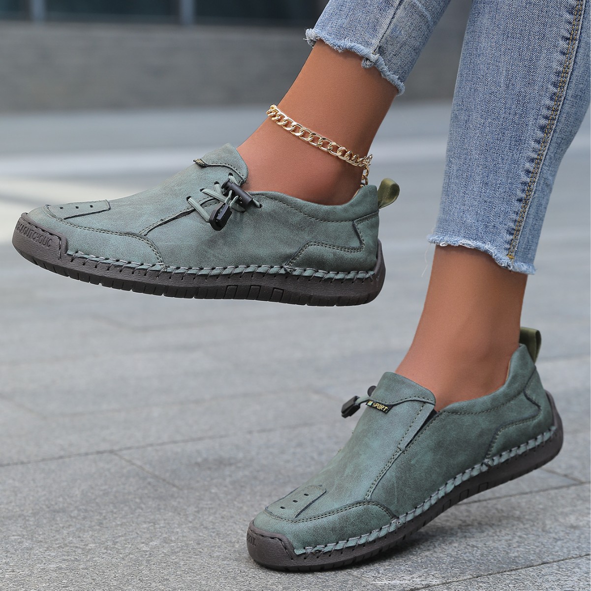 Women's Casual Low-Top Rubber-Soled Non-Slip All-Match Shoes