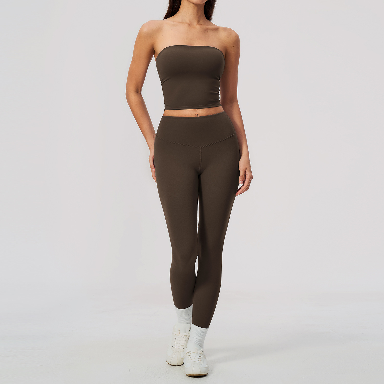 Running Sports New Strapless Yoga Suit Set