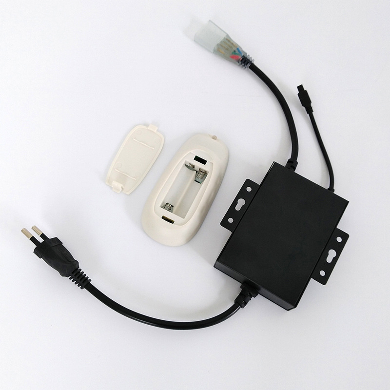 High-Voltage Wireless LED Strip Smart Bluetooth App Controller RGB Seven-Color Light Bar