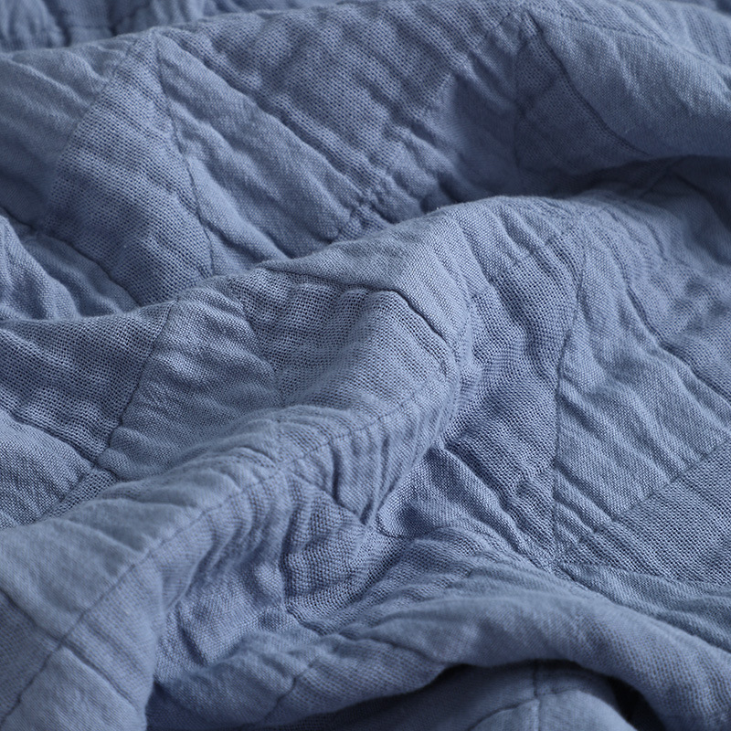Comfortable Breathable Nap Blanket Pure Cotton Towel Blanket