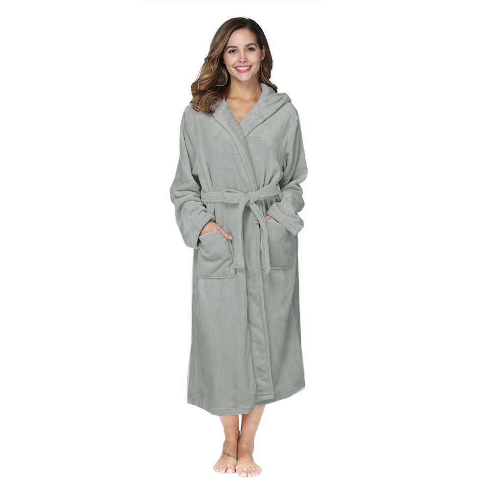 Women's Robe Cap Gray