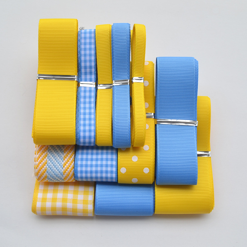 Yellow And Blue Ribbon