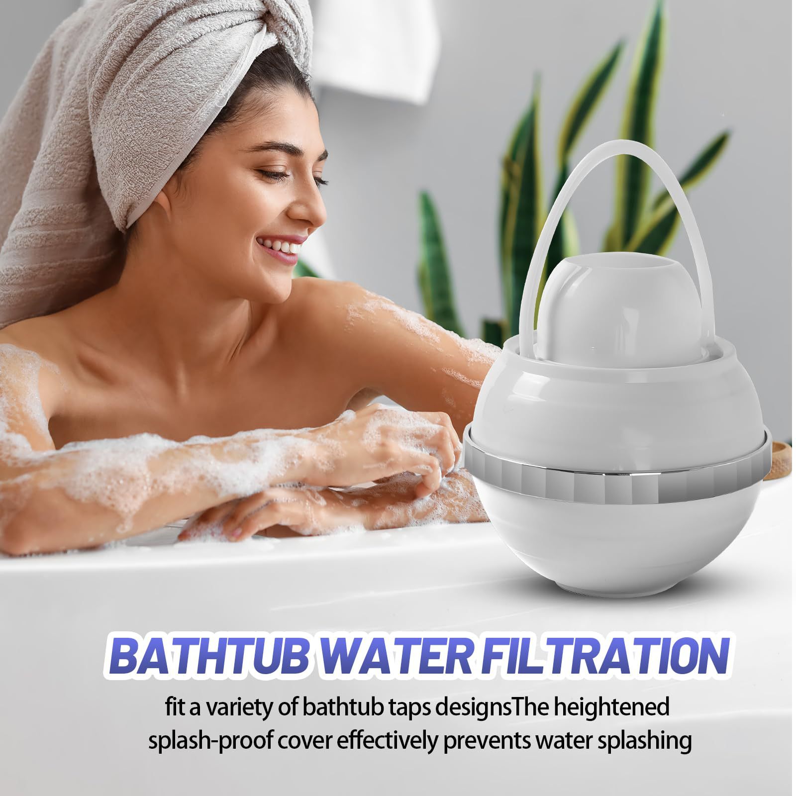 Title 1, Bathtub Filter Bath Treasure Hanging Installati...