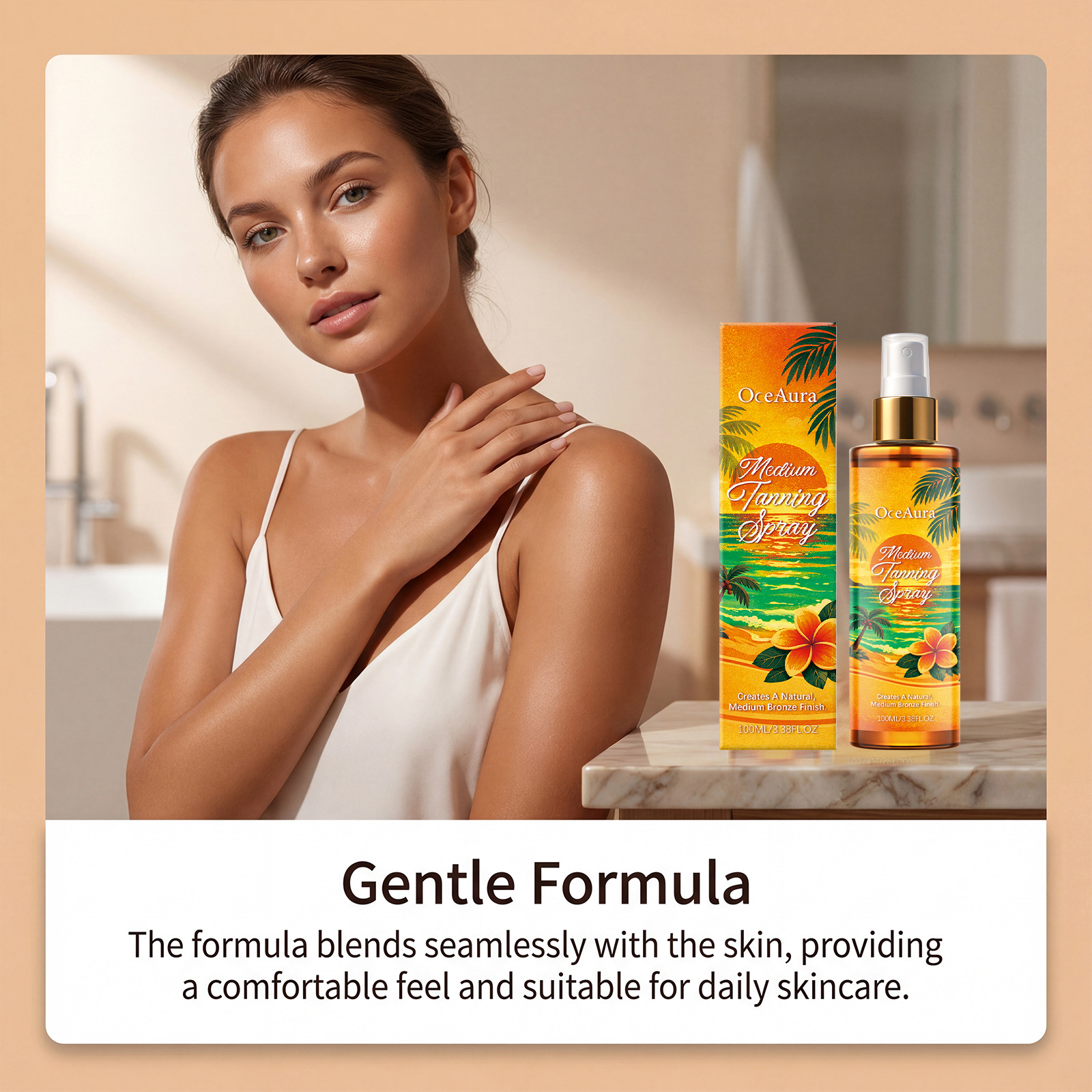 Even-Toning Darkening Spray For Summer Outdoor Use To Enhance Tanning 3